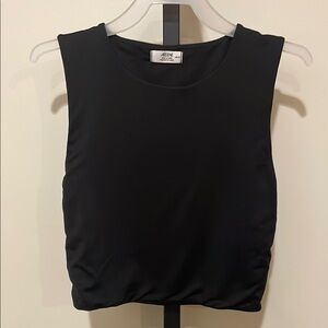 Ardene Women's Black Sleeveless Crop Top